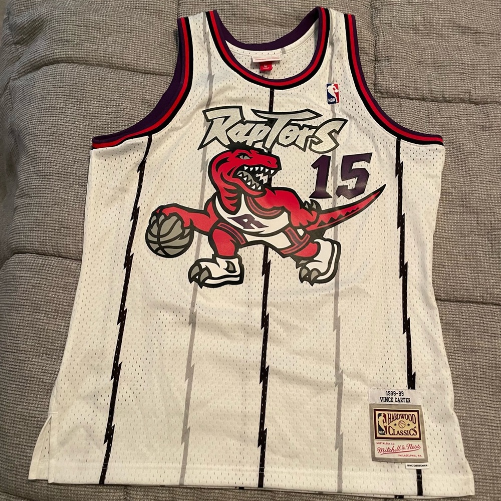 Vince Carter Toronto Raptors Mitchell & Ness Swingman jersey